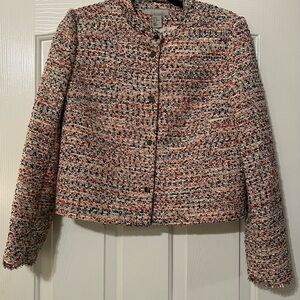 Women's Multicolor Tweed Jacket